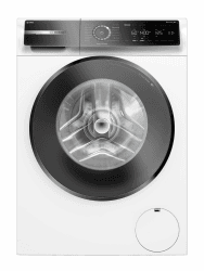 Bosch WGB244A40 Serie 8 Frontlader Waschmaschine 9 kg, 1400 UpM, Made in Germany, Speed Perfect, i-DOS mit Waschmittelscan, Iron Assist - reduziert Knitterfalten, Mini Load, Home Connect, Weiß 9 kg Serie 8 - Option 1