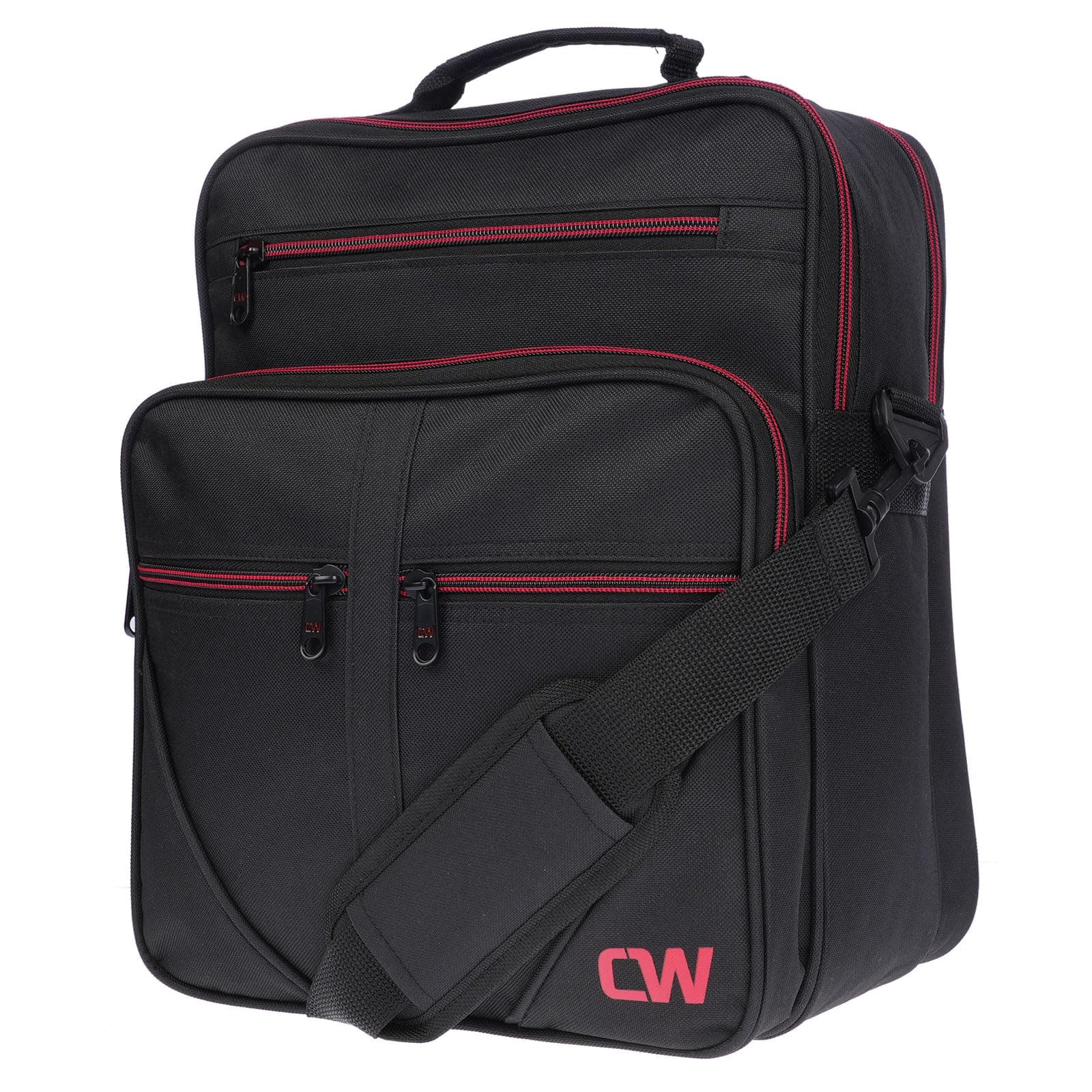 Christian Wippermann Arbeitstasche Herren - Große Umhängetasche für Baustelle & Handwerker - Robuste Schultertasche als Flugumhänger/Büro - Vielseitige Herrentasche für Arbeit & Alltag