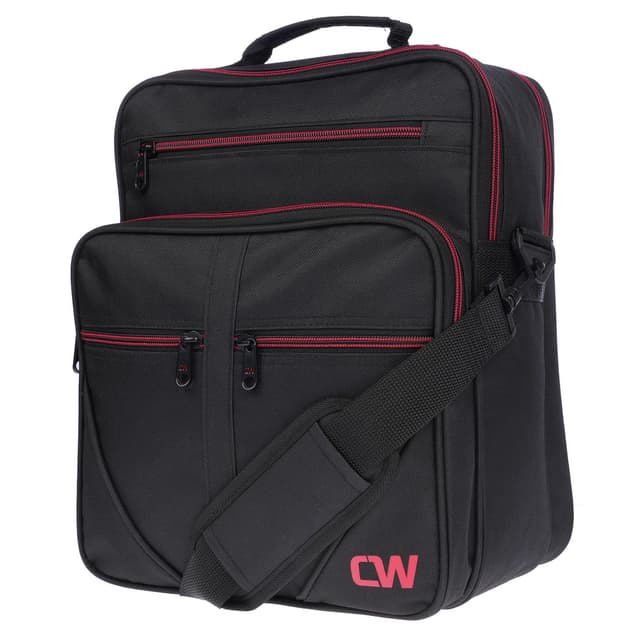 Christian Wippermann Arbeitstasche Herren - Große Umhängetasche für Baustelle & Handwerker - Robuste Schultertasche als Flugumhänger/Büro - Vielseitige Herrentasche für Arbeit & Alltag