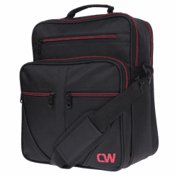 Christian Wippermann Arbeitstasche Herren - Große Umhängetasche für Baustelle & Handwerker - Robuste Schultertasche als Flugumhänger/Büro - Vielseitige Herrentasche für Arbeit & Alltag