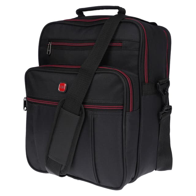 Christian Wippermann große Herren Tasche Flugbegleiter Umhängetasche Arbeitstasche Herrentasche im Hochformat