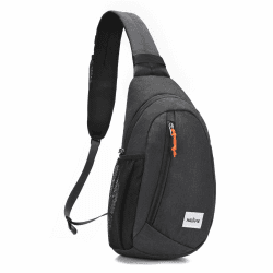 HALOVIE Brusttasche Herren Klein Schultertasche Crossbody Sling Bag Leichte Umhängetasche für Männer Damen Reise Wandern Outdoor Sport