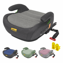Jovikids Sitzerhöhung Auto Kinder ISOFIX, ECE R129 Kindersitzerhöhung 125-150cm, Verdickter Stoffbezug & Isofix Einführhilfe, Leicht Waschbar Angebot bei HelloDeals