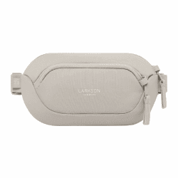 Larkson Sling Bag Herren & Damen Beige - Helge - Anti Diebstahl Umhängetasche mit RFID Blocker - Crossbody Bag Bauchtasche für Alltag & Reisen - Mesh Polsterung - Wasserabweisend
