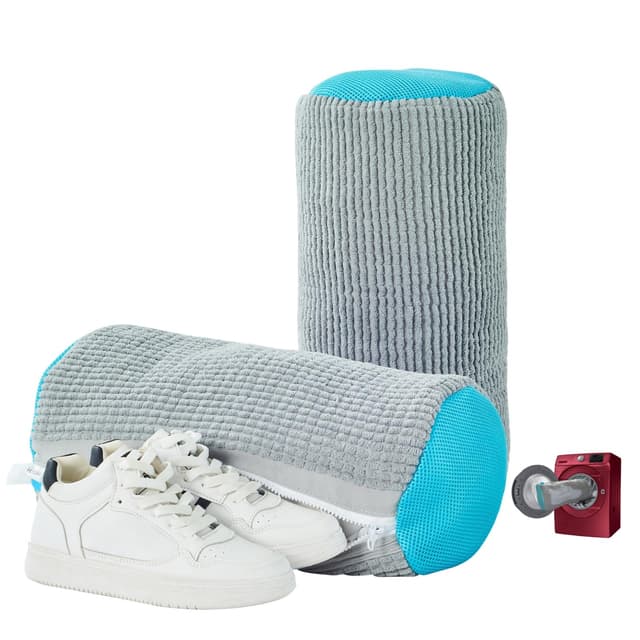2 Stücke VOXERA Schuhwaschbeutel Waschmaschine, Wäschesack, Schuhwaschbeutel, Wäschesack Waschmaschine, Schuhe Waschbeutel Sneaker, Netzschuhe Wäschesack, Wiederverwendbarer Waschbeutel