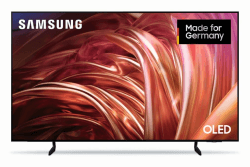 Samsung OLEDGQ55S85D 4K Fernseher 55 Zoll (138 cm), OLED HDR, Dolby Atmos, TV mit Neural Quantum AI Gen2 Prozessor, AI Upscaling, Smart TV, KI, Deutsches Modell 2024 model 55 Zoll