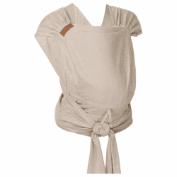 Hoppediz Hop-Tye Advanced - 4-in-1 Babytrage für Neugeborene ab Geburt - Halfbuckle Tragehilfe mit Tuchträgern - mitwachsend bis 20 kg - Design Djerba Angebot bei HelloDeals