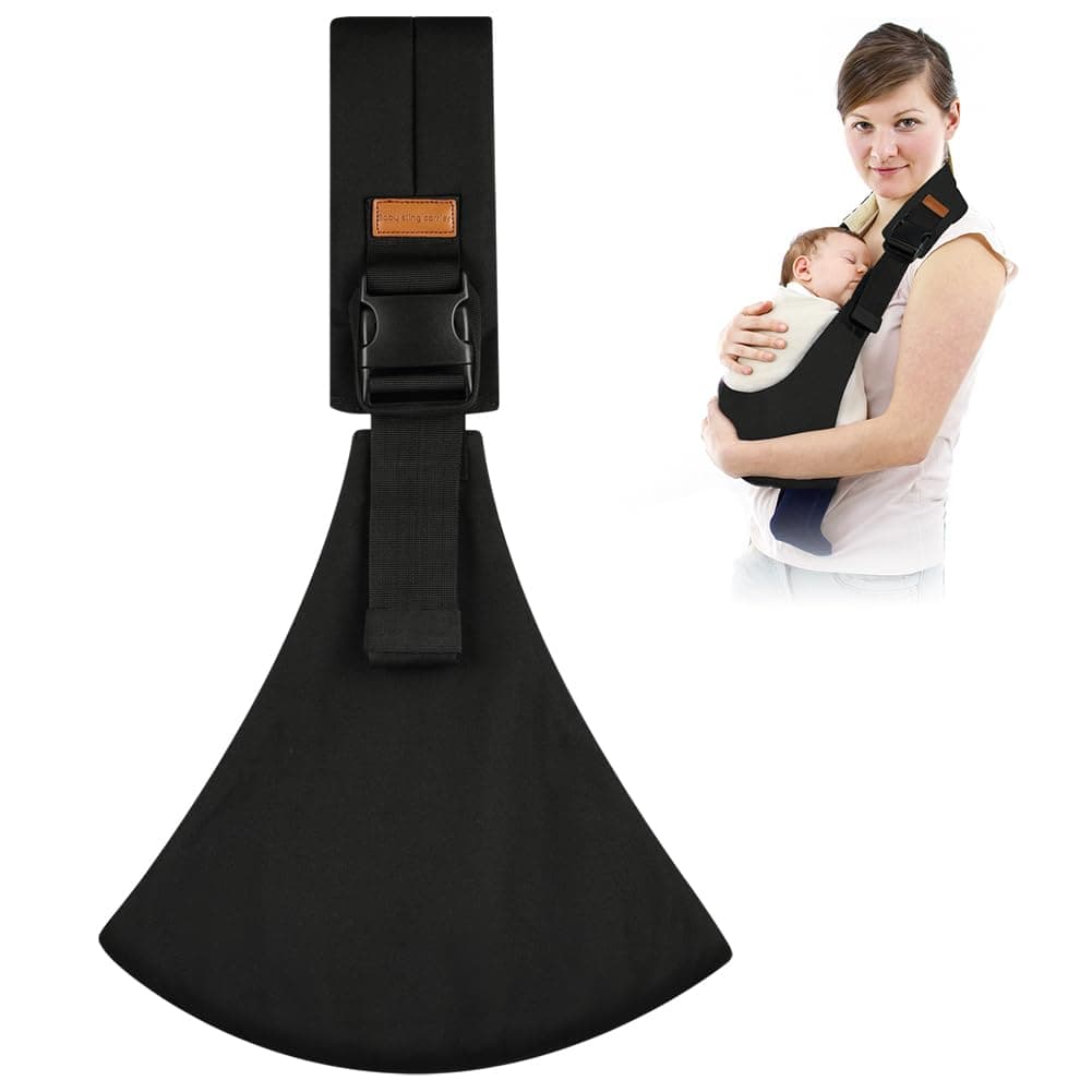 AOOWU Babytrage, Kleinkind Trage Seitlich,Verstellbare Ergonomisch Toddler Carrier, Babytrage Seitlich Baby Trage Für Neugeborene Bis 0-36 Monaten, Kleinkinder bis 15kg, Kleinkinder Tragegurt