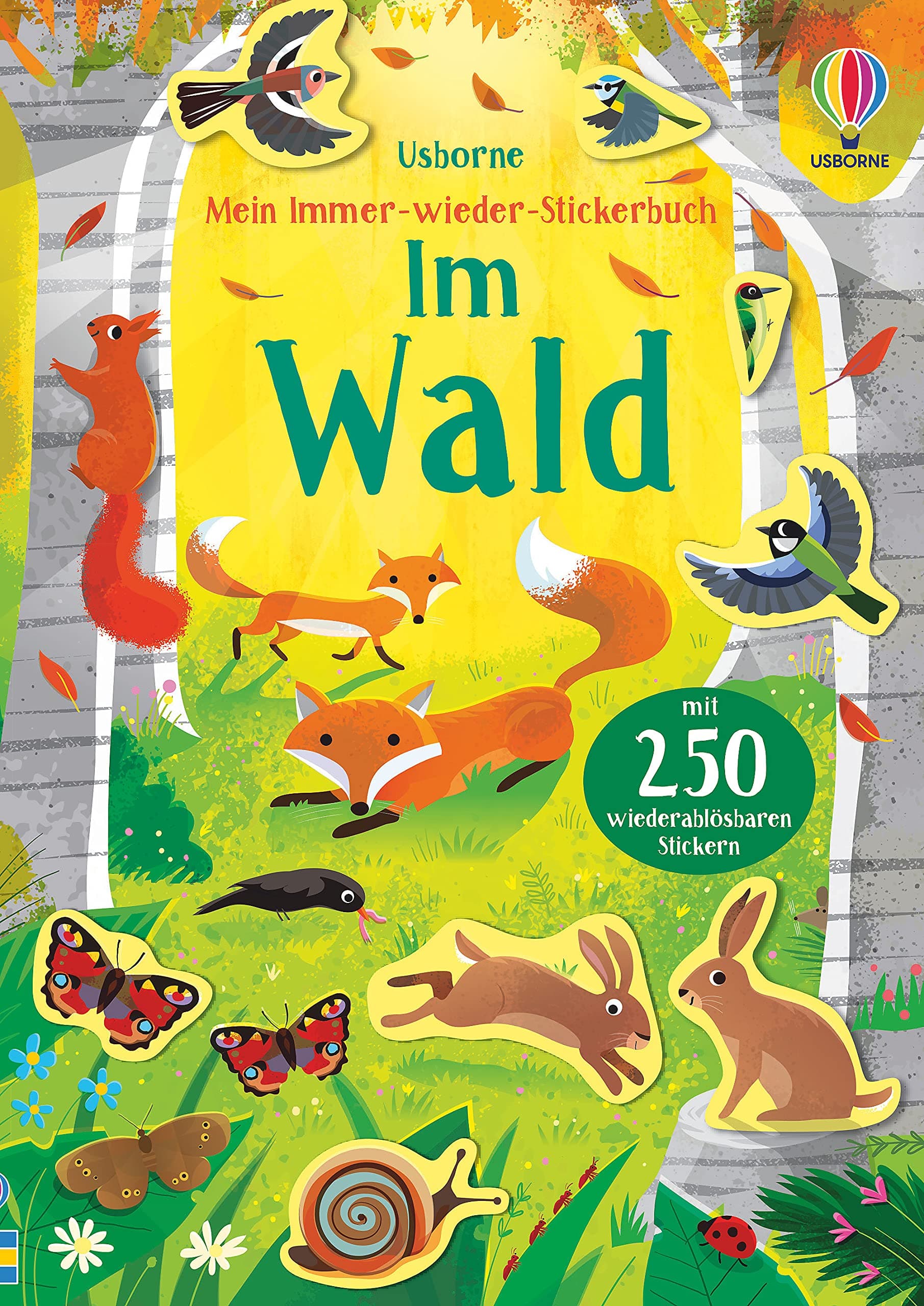 Mein Immer-wieder-Stickerbuch: Im Wald (Meine Immer-wieder-Stickerbücher)