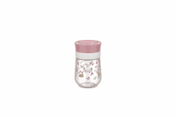 Mepal - Trinklernbecher 360° Mio Little Dutch - Auslaufsicher - 360 Rand ermöglicht das Trinken von jeder Seite - Intelligenter Deckel schließt sich, wenn das Trinken aufhört - 300 ml - Fairy Garden Fairy Garden 300 ml Becher