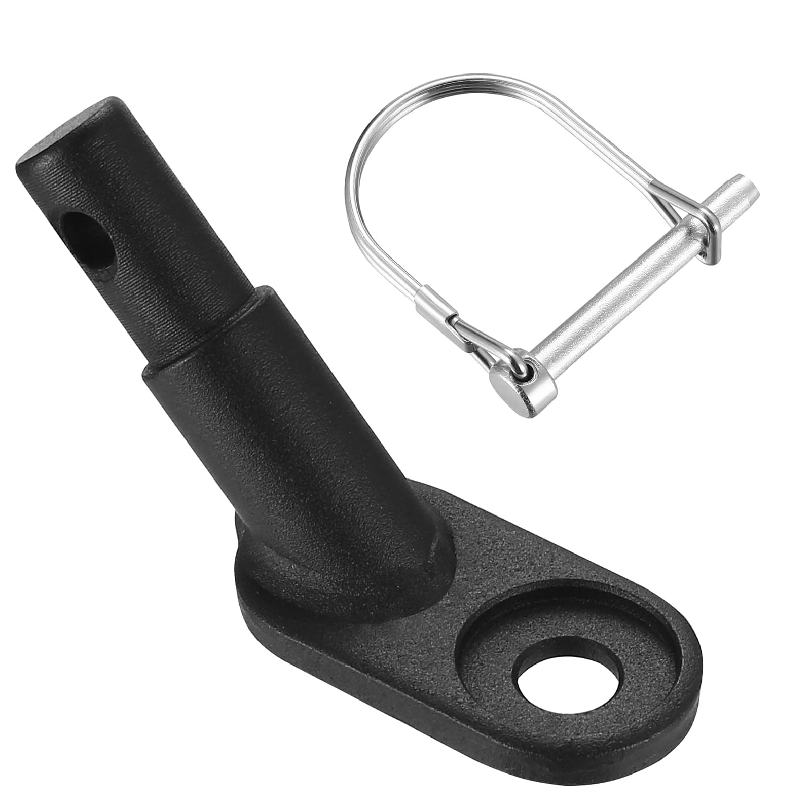 Fahrradanhänger Kupplung, Fahrrad Anhängerkupplung Fahrrad, Universal Hundeanhänger Fahrrad Anhängerkupplung Kupplung Fahrradanhänger Adapter Zubehör für Kinderwagen Fahrrad, Schwarz