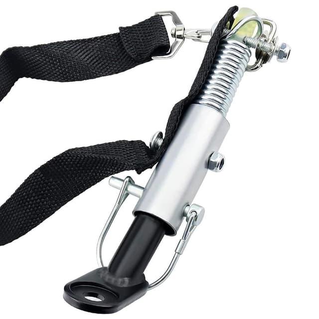 Fahrradanhänger Kupplung - Fahrrad Anhängerkupplung mit Sicherungsstift, Adapter Fahrradanhänger Fahrrad Kupplung Hundefahrradanhänger 19.5cm