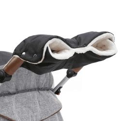 DIAOPROTECT Handwärmer Kinderwagen, Winddichte Kinderwagen Handwärmer mit Fleece-Design, Universal Atmungsaktive Handschuhe Kinderwagen, Wasserdichter Handmuff für Kinderwagen, Buggys, Fahrradanhänger Angebot bei HelloDeals