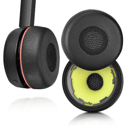 75 Evolve ohrpolster Ersatz Ohrpolster Kissen Abdeckung Reparaturteile Kompatibel mit Jabra Evolve 75 75+ / 75 UC / 75MS Angebot bei HelloDeals