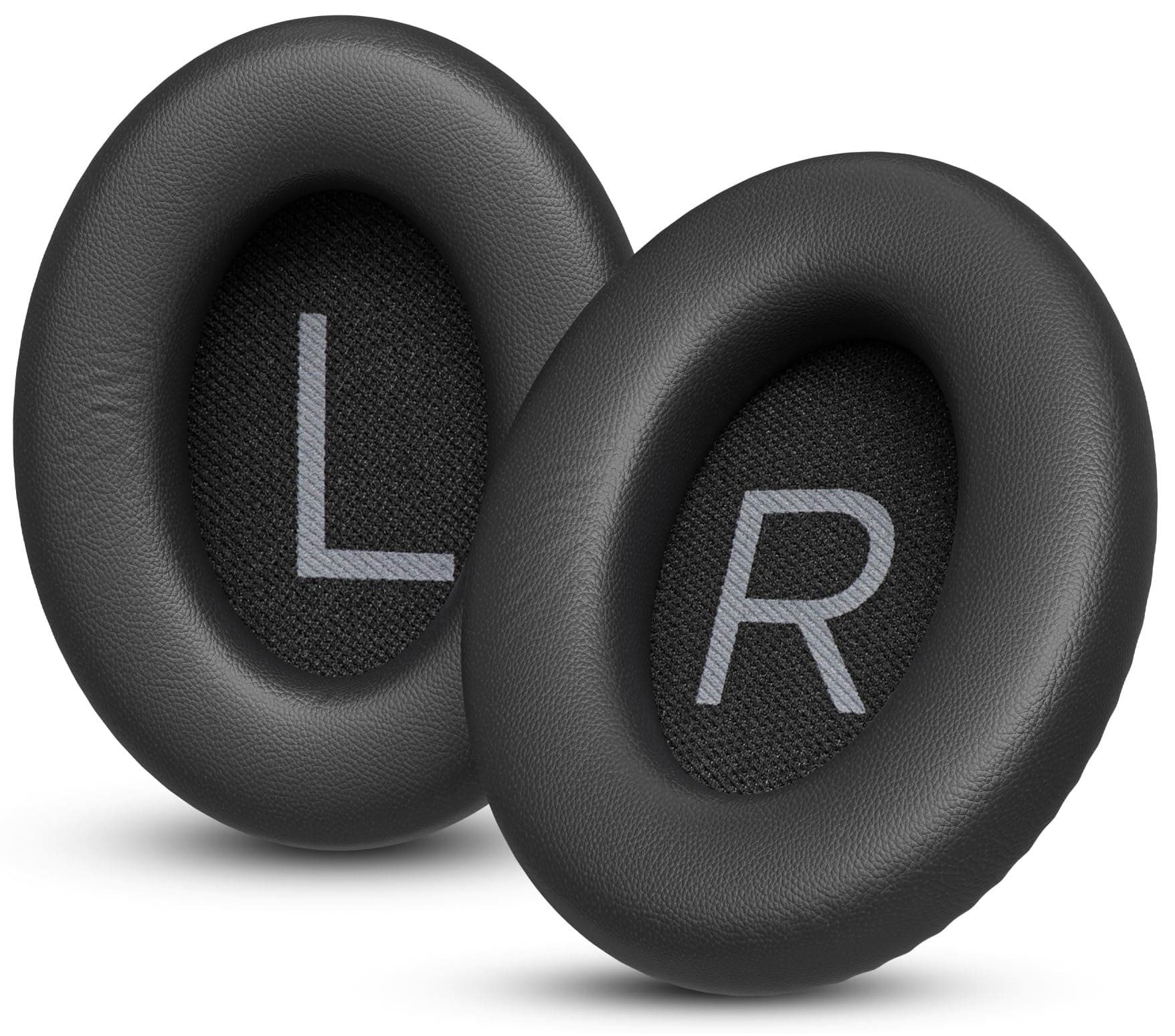 Ersatz Ohrpolster für Bose QuietComfort 45 (QC45) – Premium Ersatzpolster für Bose QuietComfort 45 (QC45) Kopfhörer Ohrpolster Ersatzpolster (Schwarz) QC45 - Schwarz