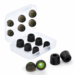 aceyoon Ersatz Ohrstöpsel, 6 Paare Silikon + Schaumstoff Ohrhörer Ersatzstöpsel In Ear Ohrpolster Kompatibel mit den meisten in-Ear Kopfhörer S M L Schwarz Grau Angebot bei HelloDeals