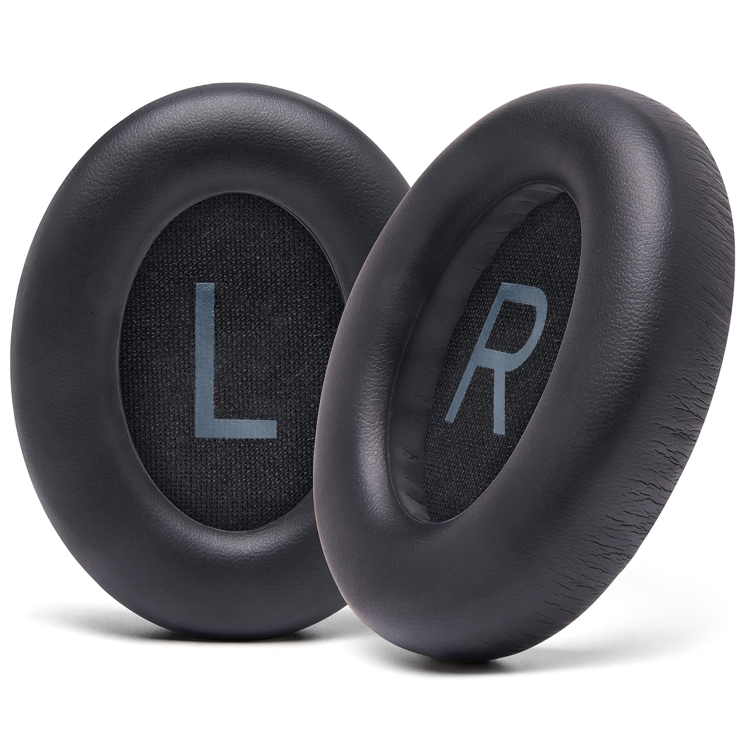 WC Wicked Cushions Verbesserte Ersatz-Ohrpolster für Bose 700 Noise Cancelling-Kopfhörer (NC700) – weicheres PU-Leder, luxuriöser Memory-Schaum, zusätzliche Dicke, extra langlebig | Schwarz Black