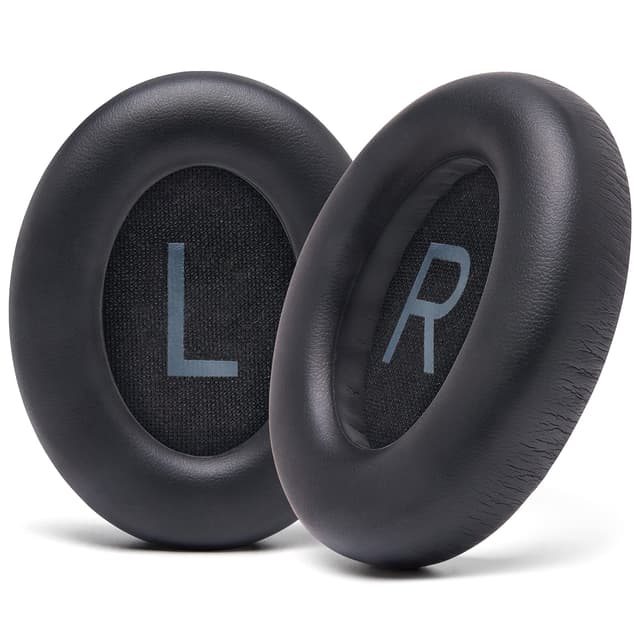 WC Wicked Cushions Verbesserte Ersatz-Ohrpolster für Bose 700 Noise Cancelling-Kopfhörer (NC700) – weicheres PU-Leder, luxuriöser Memory-Schaum, zusätzliche Dicke, extra langlebig | Schwarz Black