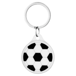 AXFEE AirTag Schutzhülle, Silikon Keyring Schutzhülle Kompatibel mit AirTags, Schutzhülle für Apple AirTags, Mini Apple AirTags Case, Hülle Schlüsselanhänger Case, Leicht Cover mit Schlüsselanhänger 1 Stück – Fußball Einheitsgröße Angebot bei HelloDeals