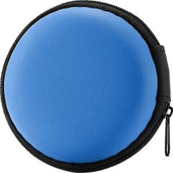 Mini Kopfhörer Tasche, MAS CARNEY Headset Aufbewahrung Ohrhörer Schutztasche mit Lovely Macarons Aussehen, für In Ear Earphones, MP3 Player, iPod Nano, Schlüssel, U Festplatte Blau Angebot bei HelloDeals