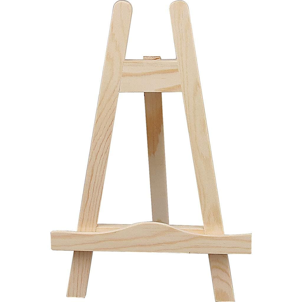 Creativ 576220 Mini-Zeichenstaffelei, Holzfarbe, 25 cm, Holz