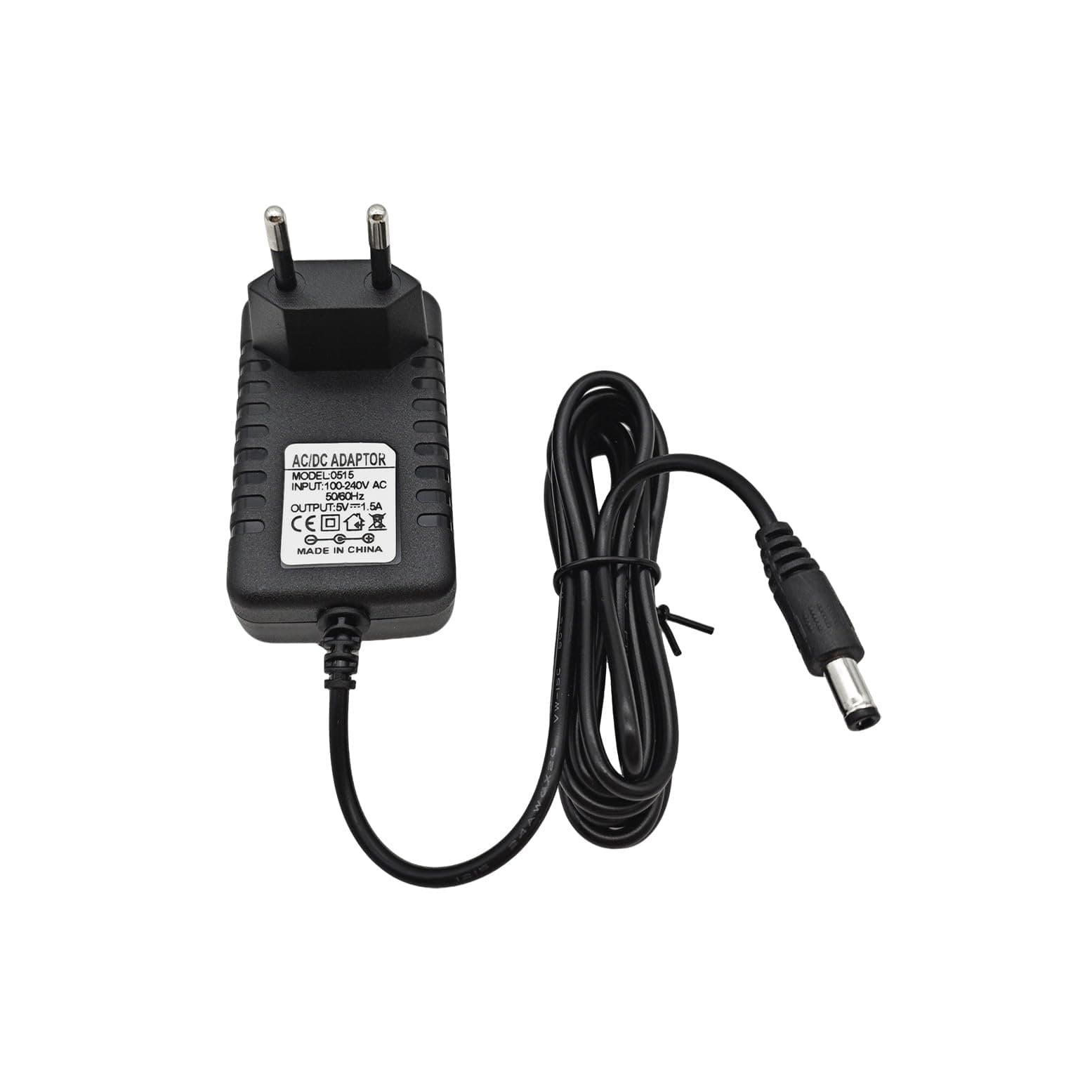 JZK 5V 1.5A AC zu DC Netzteiladapter, 5v netzteil Adapter, 5 Volt 1500mA 1A 0.5A 0.3A Ersatz-Netzadapter, 1.5 Amp Ladegerät mit Kabel für Router, Audio/Video, LED-Strips