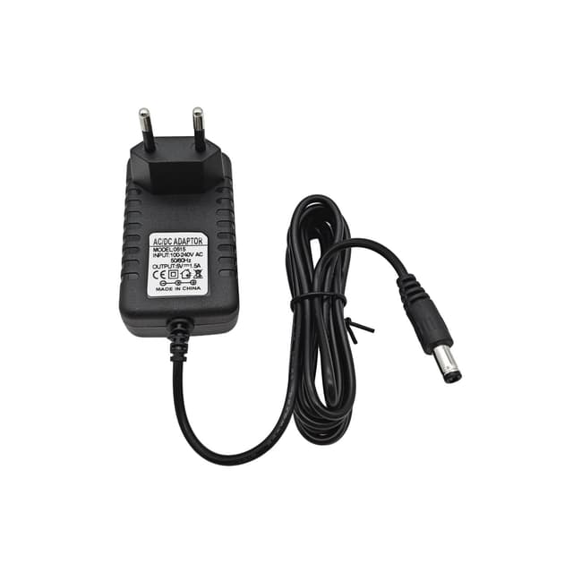 JZK 5V 1.5A AC zu DC Netzteiladapter, 5v netzteil Adapter, 5 Volt 1500mA 1A 0.5A 0.3A Ersatz-Netzadapter, 1.5 Amp Ladegerät mit Kabel für Router, Audio/Video, LED-Strips