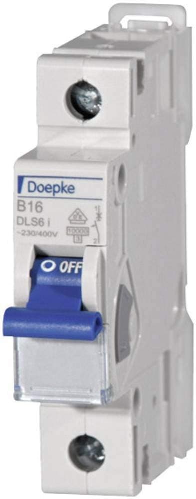 Doepke Leitungsschutzschalter DLS 6I B16-1 10 kA Leitungsschutzschalter 4014712169685