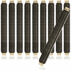 com-four® 10x Blumenwickeldraht-Set, Bindedraht geglüht auf Holzstab gewickelt, Stärke 0,65 mm, 1000 g (Geglüht - 10 Stück) Angebot bei HelloDeals