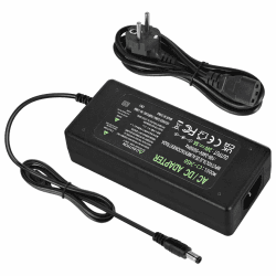 24V 5A Netzteil, 120W AC 100-240V zu DC 24V Netzteil Transformatoren Trafo 5,5mm x 2,5/2,1mm DC Jack, 120W Spannungswandler Adapter,Universal Adapter für LED Streifen,LCD Monitor,LED Treiber