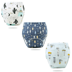 FedMois 3er Pack Baby Kleinkinder Töpfchen Trainingshose Trainerhose 3-4 Jahre Kaktus, Bär und Schiff Angebot bei HelloDeals