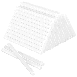 Relota Heißklebesticks, Heißklebestifte Transparente Schnelltrocknend für Heißklebepistole (7mm*100mm (100Pcs)) Angebot bei HelloDeals