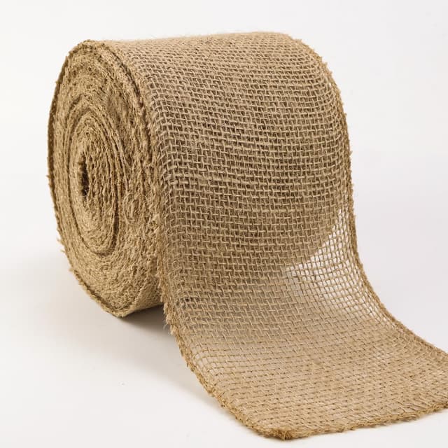 FSWWSF Jute-Wickelstreifen 15cm x 20m Juteband Sackleinen Band für Pflanzen Frostschutz und Feuchtigkeit Juteband für den Garteneinsatz