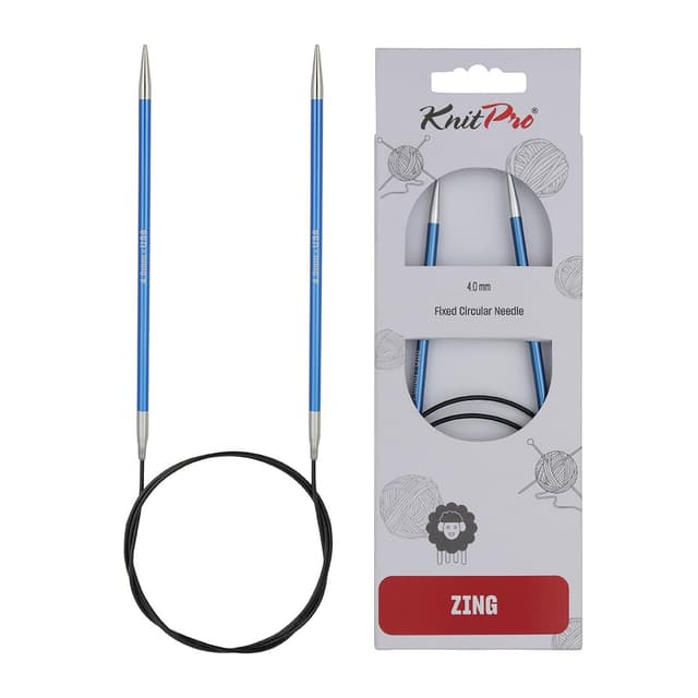 KnitPro Zing Rundstricknadeln 32" (80cm) | 4mm