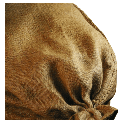 NOOR Jutesäcke Natur I SB-Pack Größe S (60 x 105cm) I 3 Gartensäcke zur Lagerung von Gartenabfällen I Lebensmittelsichere Jutetasche mit gesäumter Öffnung I Wiederverwendbar und recycelbar Natur Single