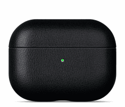 Haobobro [Nappa Series] Leder Hülle für AirPods Pro 3. Generation - Handgefertigt für AirPods Pro 3 Ledercase - Stoßfest AirPod Pro 3 Leather Case - Air Pods Pro 3 Schutzhülle Lederhülle - Schwarz [Nappa Leder]-Schwarz Angebot bei HelloDeals