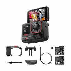 Insta360 Ace Pro 2 Xplorer Bundle Schiefergrau – wasserdichte 8K Action-Kamera mit Leica entwickelt, 1/1,3"-Sensor, Dual-KI-Chip, führende Schwachlichtleistung, bestes Audio, Doppel Akku Xplorer-Bundle Schiefergrau Angebot bei HelloDeals