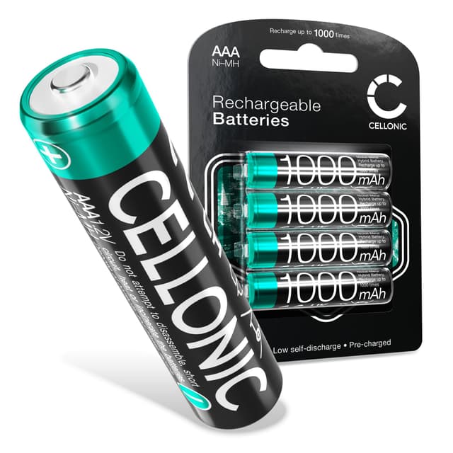 4X CELLONIC AAA Akku kompatibel mit Siemens Gigaset A400, A415, AS405, A510, AS690, C430, C530HX, CL660HX, E560, E290A 4X 1.2V 1000mAh