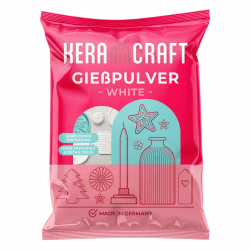 Keracraft Gießpulver weiß 1kg - Reliefgießpulver weiß für kreative Projekte Angebot bei HelloDeals