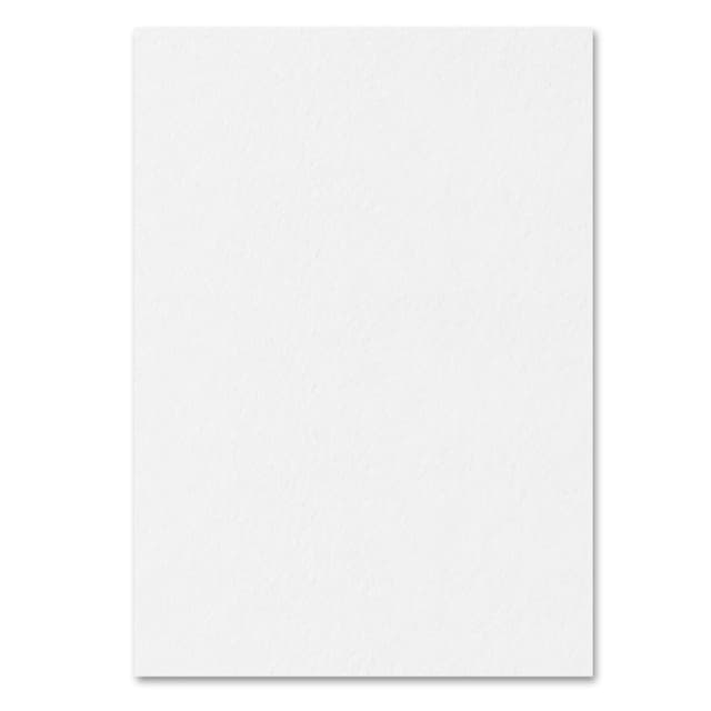 50 Blatt - 300g A4 Dickes Papier zum Drucken, Kartonpapier Fotokarton Tonkarton Pappe, Weiß A4 (29,7 x 21 cm) Weiß