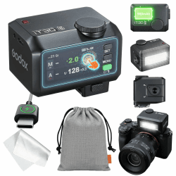GODOX IT30PRO S Kamera Blitz, IT30 PRO S Mini Blitzgeräte, TTL HSS 1/8000s Flash, Kompatibel mit Sony Alpha A9 III a7III a7CII a7IV a7C a7RV a7 a7SIII a6700 a6400 a6600 ZV-E10 II ZV1 a6100 (Schwarz) Angebot bei HelloDeals