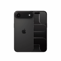 Apple iPhone Air 256 GB: Dünnstes iPhone Aller Zeiten, 6,5" Display mit Promotion bis zu 120 Hz, starker A19 Pro Chip, Center Stage Frontkamera, Batterie für den ganzen Tag; Space Schwarz Space Schwarz 256 GB