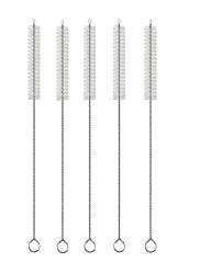 5 Stück 30cm Strohhalm Bürste Trinkhalmbürste extra lang Reinigungsbürste Röhrchenbürste