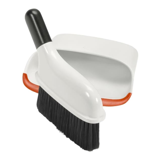OXO Good Grips Kompaktes Kehrschaufel-Set aus Handfeger und Besen