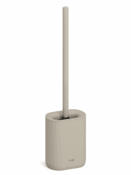 stardis Pure WC Bürste Toilettenbürste matt Silikon Klobürste kompakt antibakteriell Bürstengarnitur beige Sand Beige