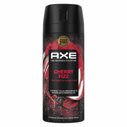 Axe Premium Bodyspray Cherry Fizz Deo ohne Aluminiumsalze für 72 Stunden Frische 150 ml Cherry Fizz 150 ml (1er Pack) Angebot bei HelloDeals
