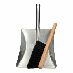 ToolSpace Kehrblech und Handfeger Handbesen mit Schaufel Metall Edelstahl Handfeger Kunstborsten und Schaufel verzinkt Stiel Bartwisch Metall Kehrgarnitur Kehrschaufelset Reinigungs- Besensets Garten Kunsthaar/Metallgriff Set: Handfeger/Schaufel Angebot bei HelloDeals