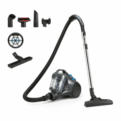 Amazon Basics Bodenstaubsauger ohne Beutel 1.3L Kompakt Leichtgewicht mit 3-Fach-Aktionsdüse, HEPA-Filter, 850W, für Teppich und Hartböden, Grau 1,3 L Staubsauger Angebot bei HelloDeals
