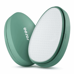 BEZOX 2in1 Nano Glas Hornhautentferner - Hochwirksame Hornhautfeile für samtweiche Füsse - Professionelle Fußpflege sicher & schnell Zur Hornhautentfernung auf nassen und trockenen Füßen Grün Angebot bei HelloDeals