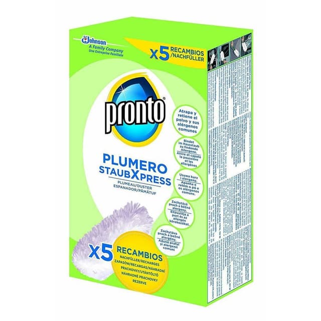 Pronto StaubXpress Nachfüller, Staubfänger, 1er Pack (5 Nachfüller) Nachfüller Nachfüller